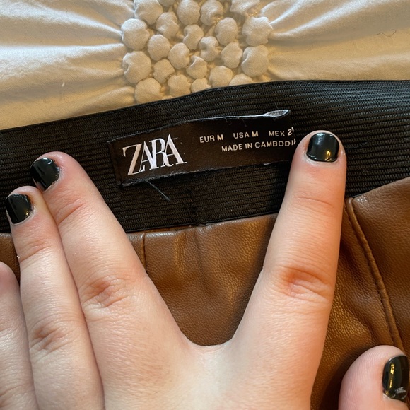 Zara leather legging - Picture 2 of 3
